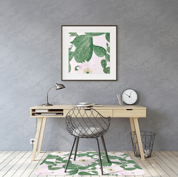 Tapis protège sol Cacti fleurissant
