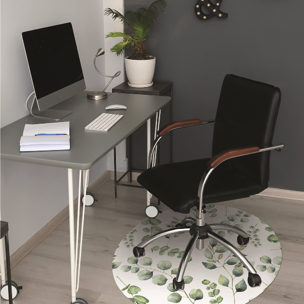 Tapis protection sol Eucalyptus floral