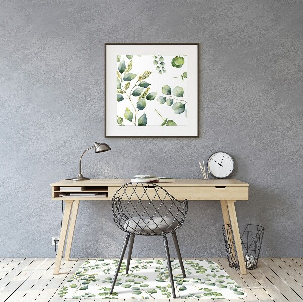 Tapis protection sol Eucalyptus floral