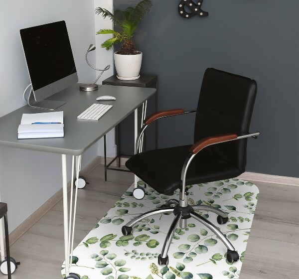 Tapis protection sol Eucalyptus floral