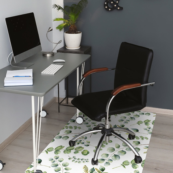 Tapis protection sol Eucalyptus floral