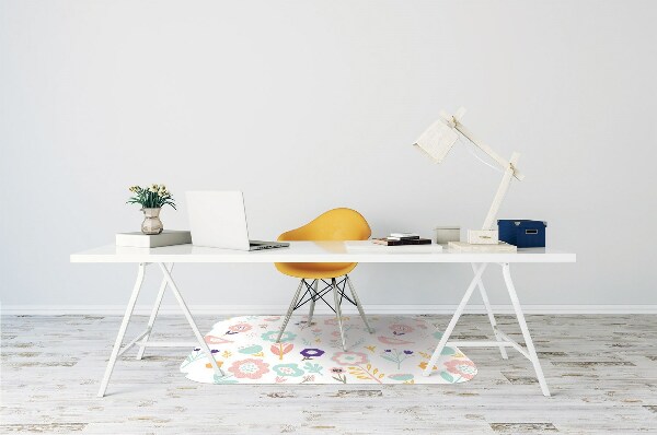 Tapis fauteuil bureau do biura Sparrow peint