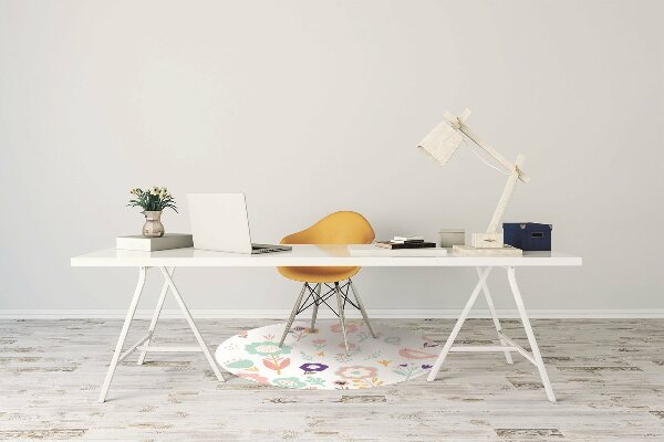 Tapis fauteuil bureau do biura Sparrow peint
