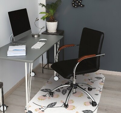 Tapis pour chaise de bureau Printemps millésime