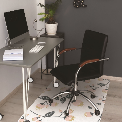 Tapis pour chaise de bureau Printemps millésime