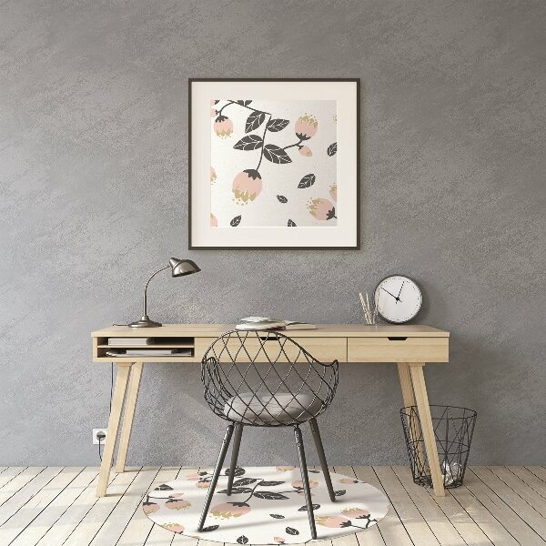 Tapis pour chaise de bureau Printemps millésime
