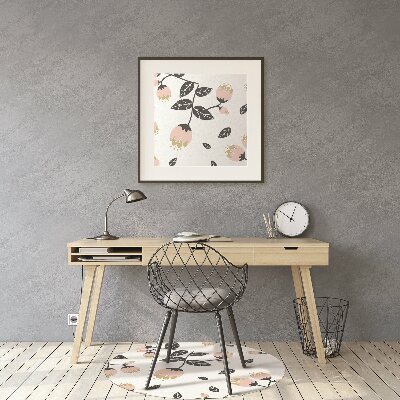 Tapis pour chaise de bureau Printemps millésime