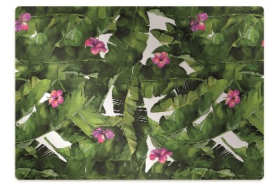 Tapis de chaise de bureau Hibiscus