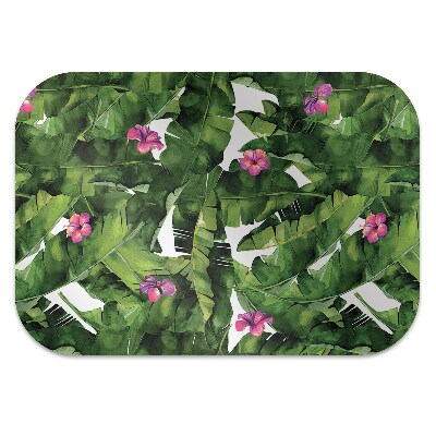 Tapis de chaise de bureau Hibiscus