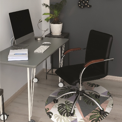 Tapis bureau Modèle Monstera