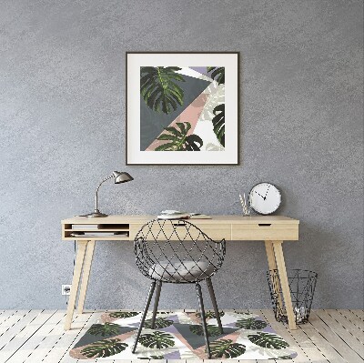 Tapis bureau Modèle Monstera