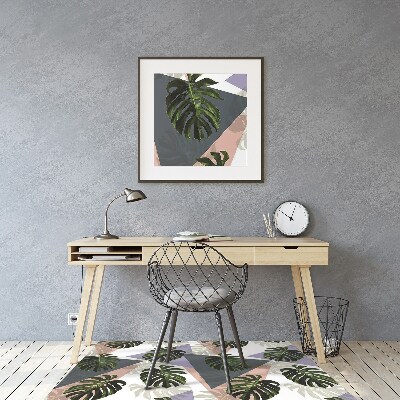 Tapis bureau Modèle Monstera