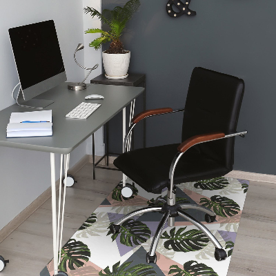 Tapis bureau Modèle Monstera