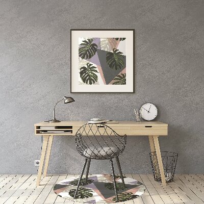 Tapis bureau Modèle Monstera