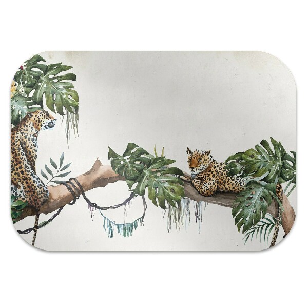 Tapis fauteuil bureau do biura Guépards sur une branche