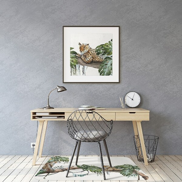 Tapis fauteuil bureau do biura Guépards sur une branche