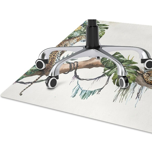 Tapis fauteuil bureau do biura Guépards sur une branche