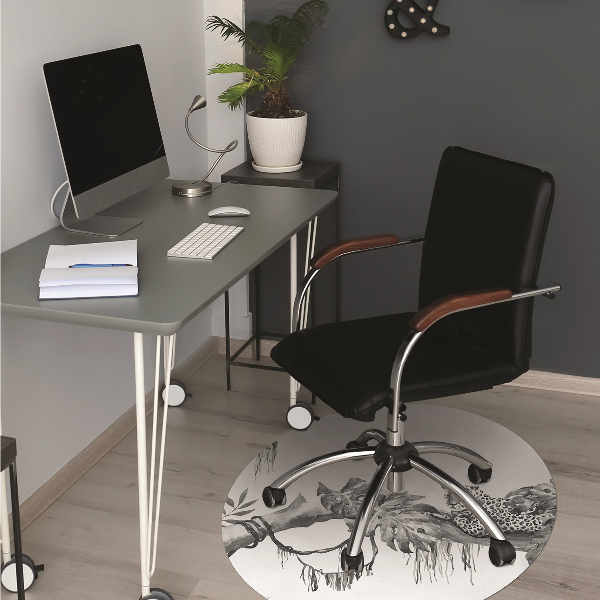 Tapis fauteuil bureau do biura Guépards sur une branche