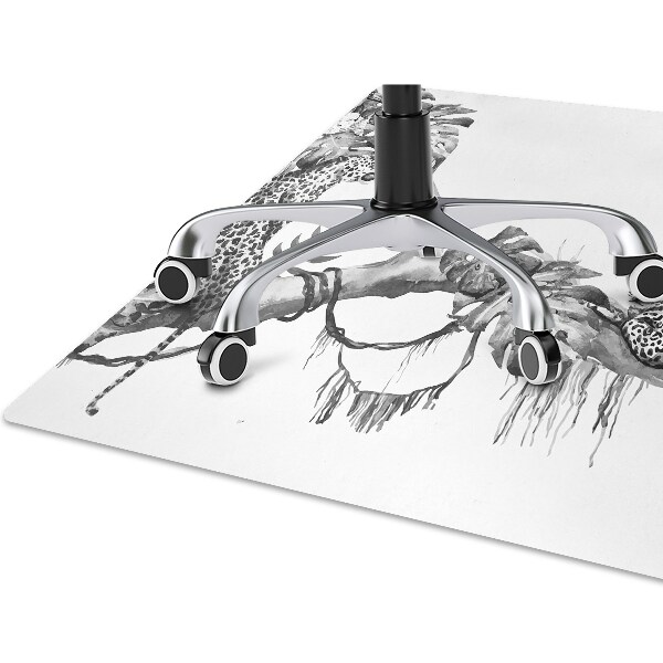 Tapis fauteuil bureau do biura Guépards sur une branche
