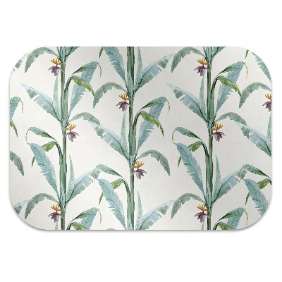 Tapis pour chaise de bureau Plantes tropicales