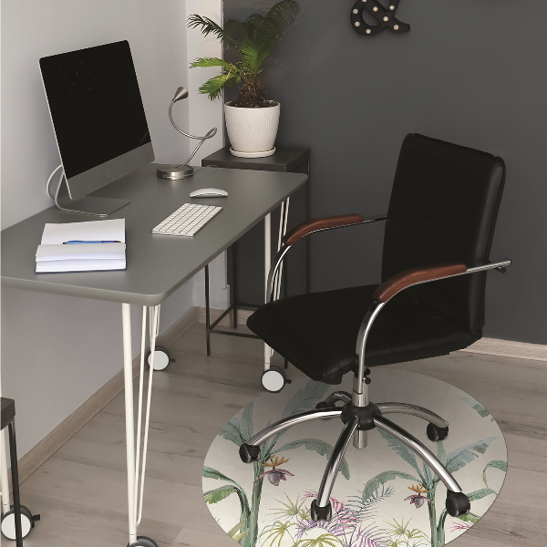 Tapis pour chaise de bureau Végétation de la jungle