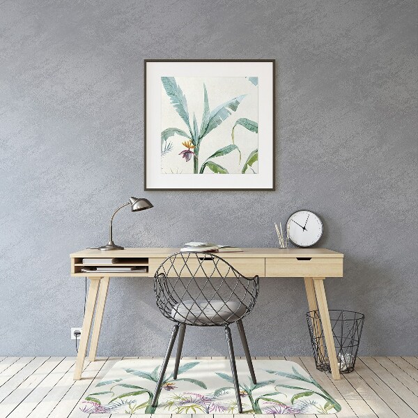 Tapis pour chaise de bureau Végétation de la jungle