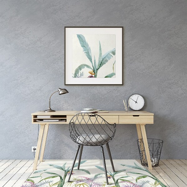 Tapis pour chaise de bureau Végétation de la jungle