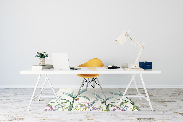 Tapis pour chaise de bureau Végétation de la jungle