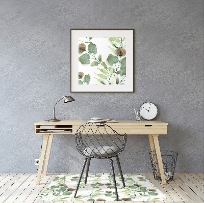 Tapis de chaise de bureau Feuilles d'automne