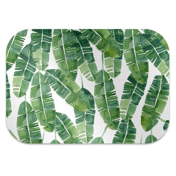 Tapis fauteuil bureau do biura Feuilles exotiques