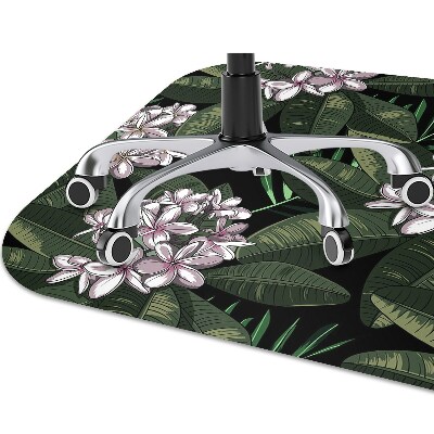 Tapis fauteuil bureau do biura Fleurs exotiques