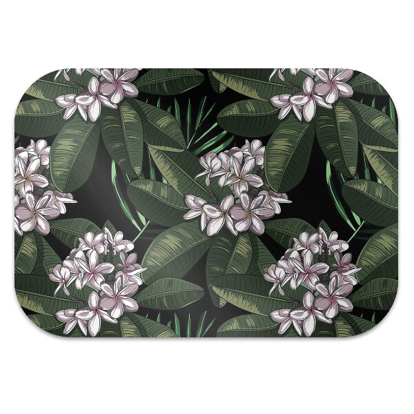 Tapis fauteuil bureau do biura Fleurs exotiques