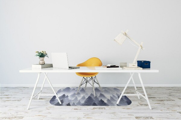Tapis bureau Paysage forestier