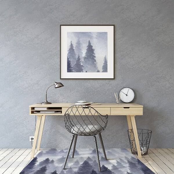 Tapis bureau Paysage forestier