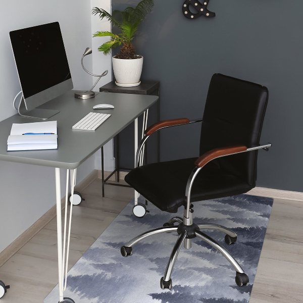Tapis bureau Paysage forestier