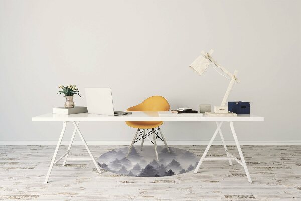 Tapis bureau Paysage forestier