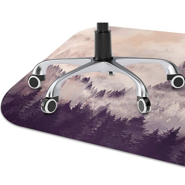 Tapis de chaise Montagne dans la forêt