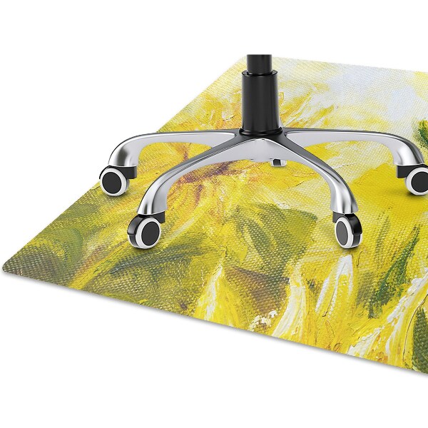 Tapis bureau Tournesols