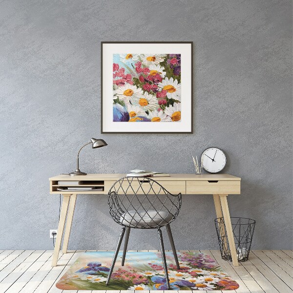 Tapis pour chaise de bureau Prairie solide