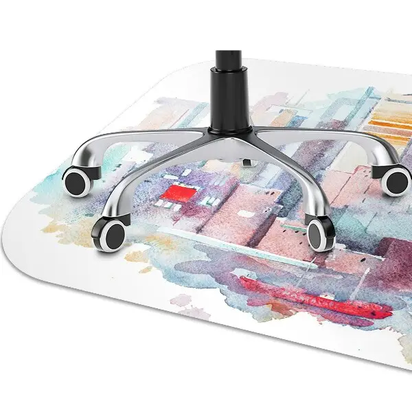 Tapis de chaise de bureau Ville