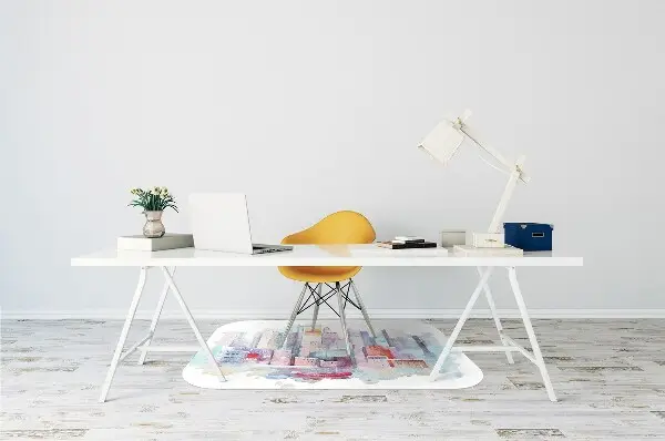 Tapis de chaise de bureau Ville