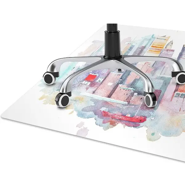 Tapis de chaise de bureau Ville