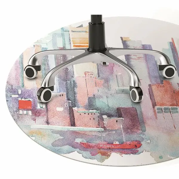 Tapis de chaise de bureau Ville