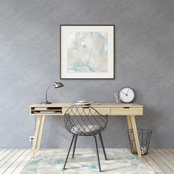 Tapis de chaise Abstraction de marbre