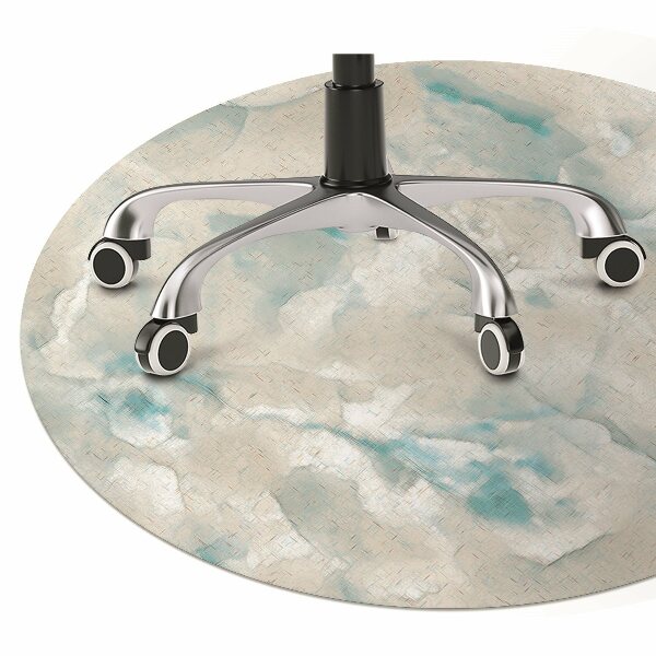 Tapis de chaise Abstraction de marbre