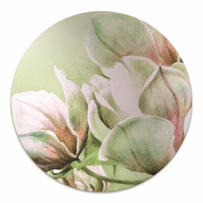 Tapis de chaise de bureau Fleurs de magnolia