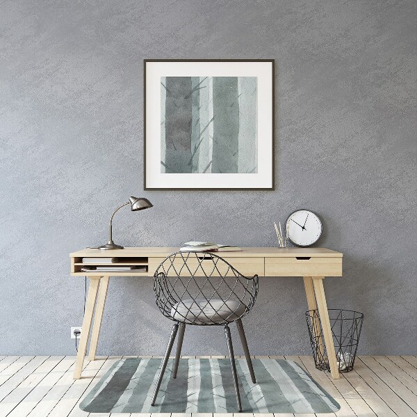 Tapis bureau Modèle de rayures 3D