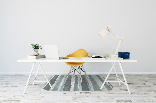 Tapis bureau Modèle de rayures 3D