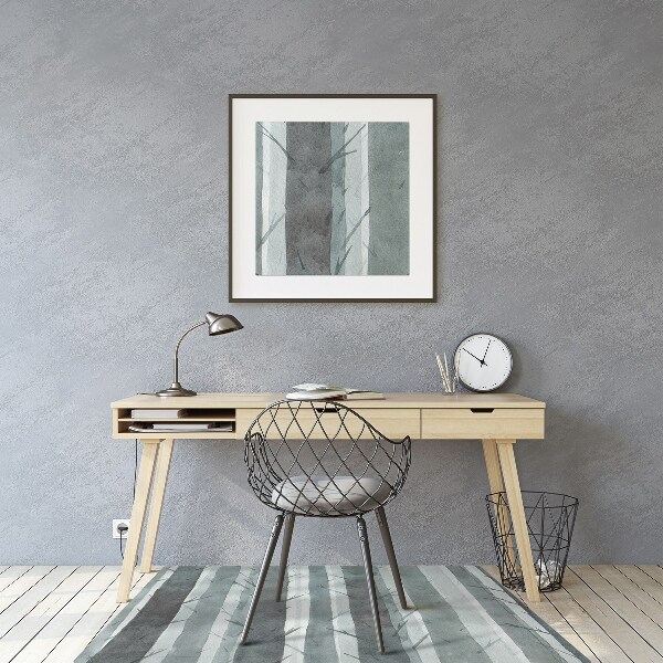 Tapis bureau Modèle de rayures 3D