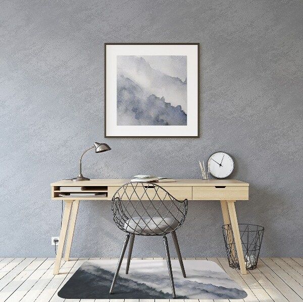 Tapis pour chaise de bureau Paysage de montagne
